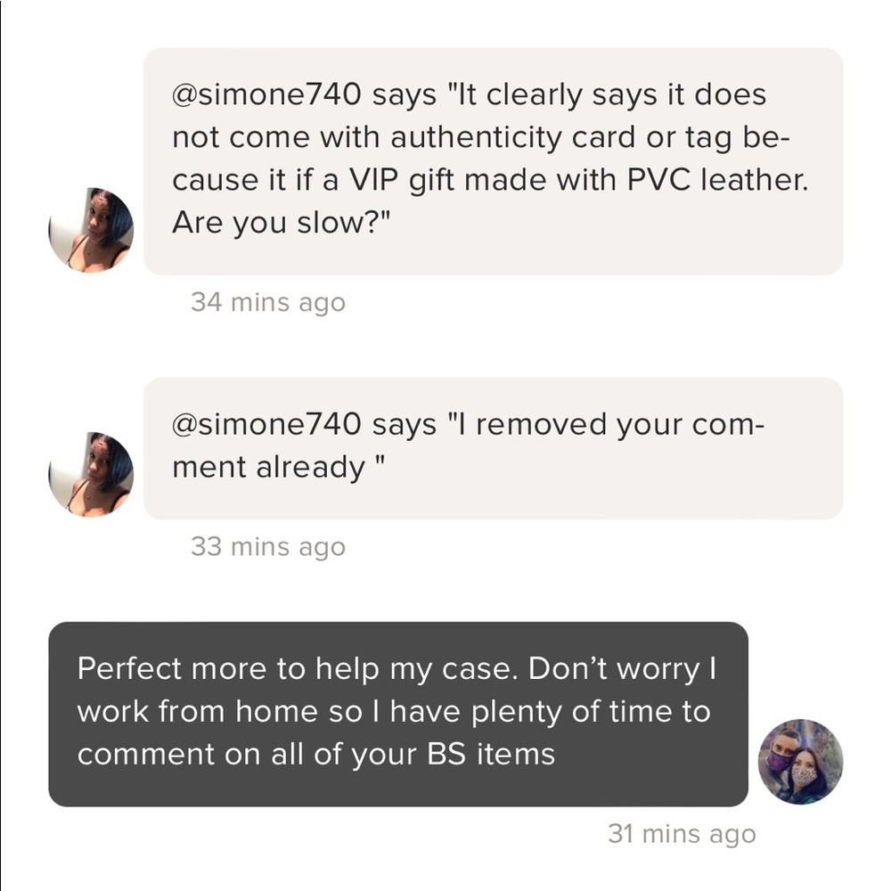 Beware of fake seller. simone740 - Picture 4 of 11